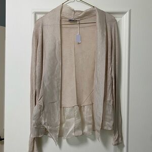 ❗️MASSIVE SALE❗️ Elegant Cream Open-Front Cardigan